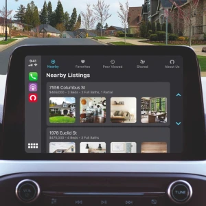 Shopping for a new home? There’s now a CarPlay app for that