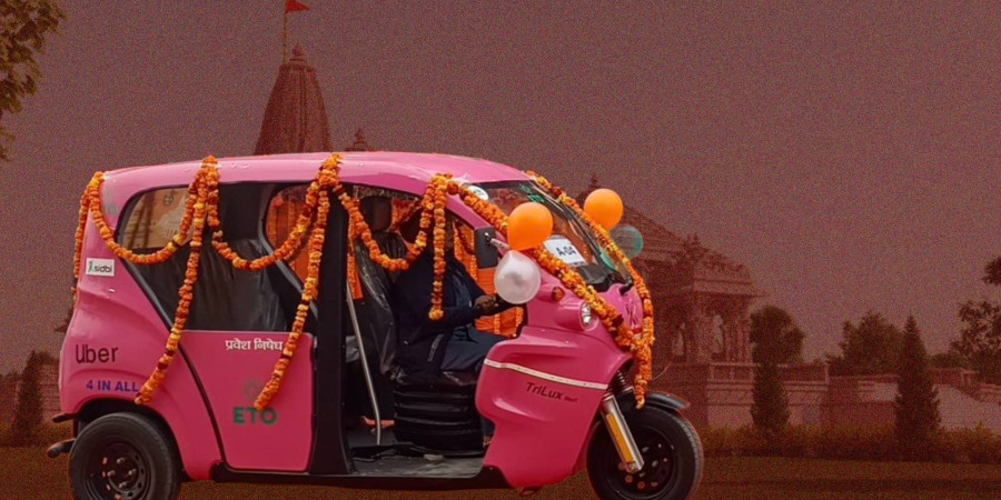 Prana Pratishtha: Uber Unveils Electric Auto Rickshaws For Devotees Thronging Ayodhya's Grand Ceremony