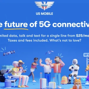 Stop overpaying and try US Mobile for 30 days free and a $100 prepaid card today