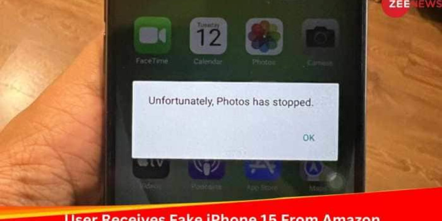 User Receives Fake iPhone 15 From Amazon; Company Responds