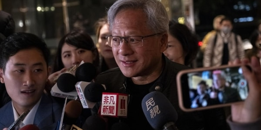 Nvidia CEO says tech advances will keep AI cost in check