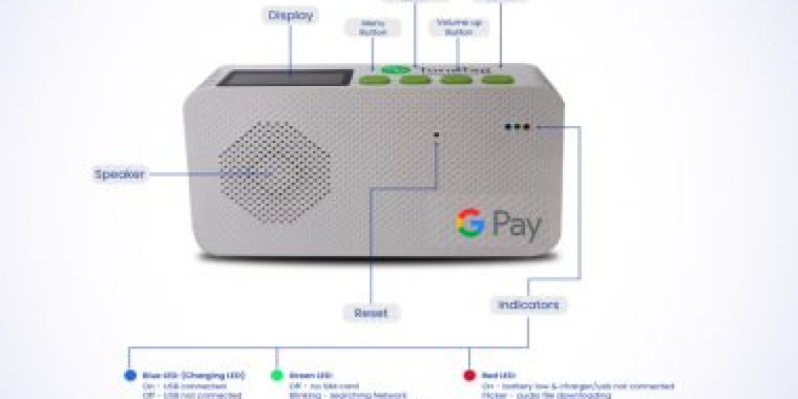 Google Pay SoundPod: Google Pay Announces Portable Peaker ‘SoundPod’ for Payment Voice Notification, To Be Soon Available for Small Merchants Across Country