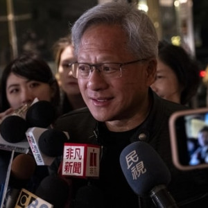 Nvidia CEO says tech advances will keep AI cost in check