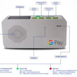 Google Pay SoundPod: Google Pay Announces Portable Peaker ‘SoundPod’ for Payment Voice Notification, To Be Soon Available for Small Merchants Across Country